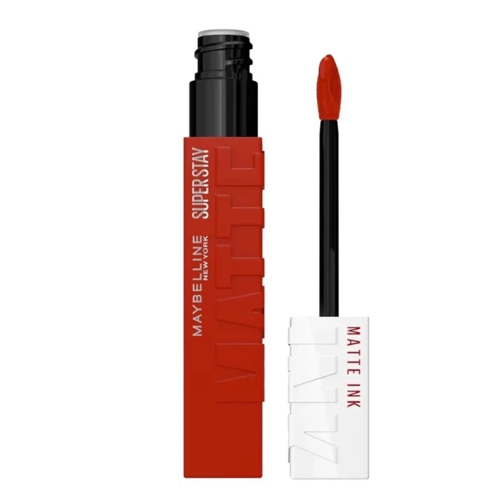 Maybelline Super Stay Matte Ink Liquid Lipstick 117 Ground-Breaker Red 0.17oz